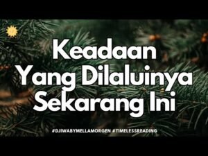 Leia mais sobre o artigo 🩷️ Keadaan Apa Adanya Saat Ini #generalreading #timelessreading #tarot