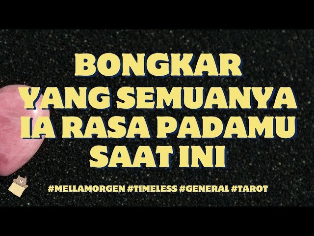 No momento, você está visualizando 🩷️ Yang Sebenarnya Tanpa Drama Dia Padamu #timelessreading #generalreading #tarot #mellamorgen