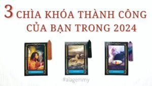 Leia mais sobre o artigo 3 CHÌA KHOÁ DẪN BẠN ĐẾN THÀNH CÔNG TRONG 2024 👍🏻🌈tarot 2024🌱🍀