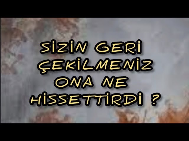 No momento, você está visualizando SİZİN GERİ ÇEKİLMENİZ , ONA NE HİSSETTİRDİ ? #tarotfalı #aklımdakikisi #erildişil #üçüncükişiler