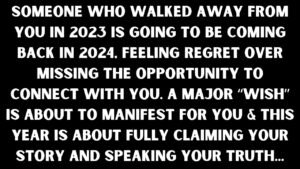 Leia mais sobre o artigo Someone Who Walked Away is Getting Karma & Coming Back Regretful in 2024 [Collective Tarot Reading]