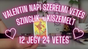 Leia mais sobre o artigo ❤️ Valentin napi tarot MINDEN JEGYNEK ❤️ Szingliknek is és azoknak is akiknek van kiszemeltje! ❤️
