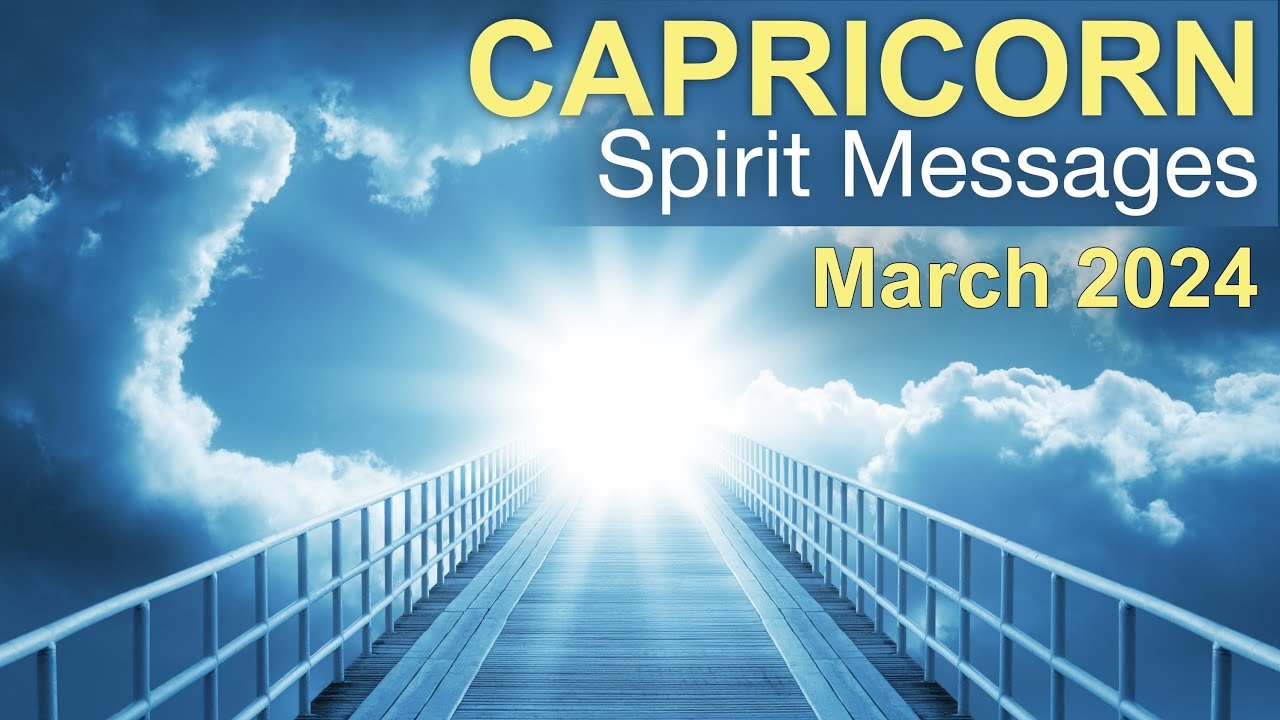Leia mais sobre o artigo CAPRICORN SPIRIT MESSAGES “BEGIN AGAIN, EXCITING TIMES AHEAD CAPRICORN” March 2024 #tarot