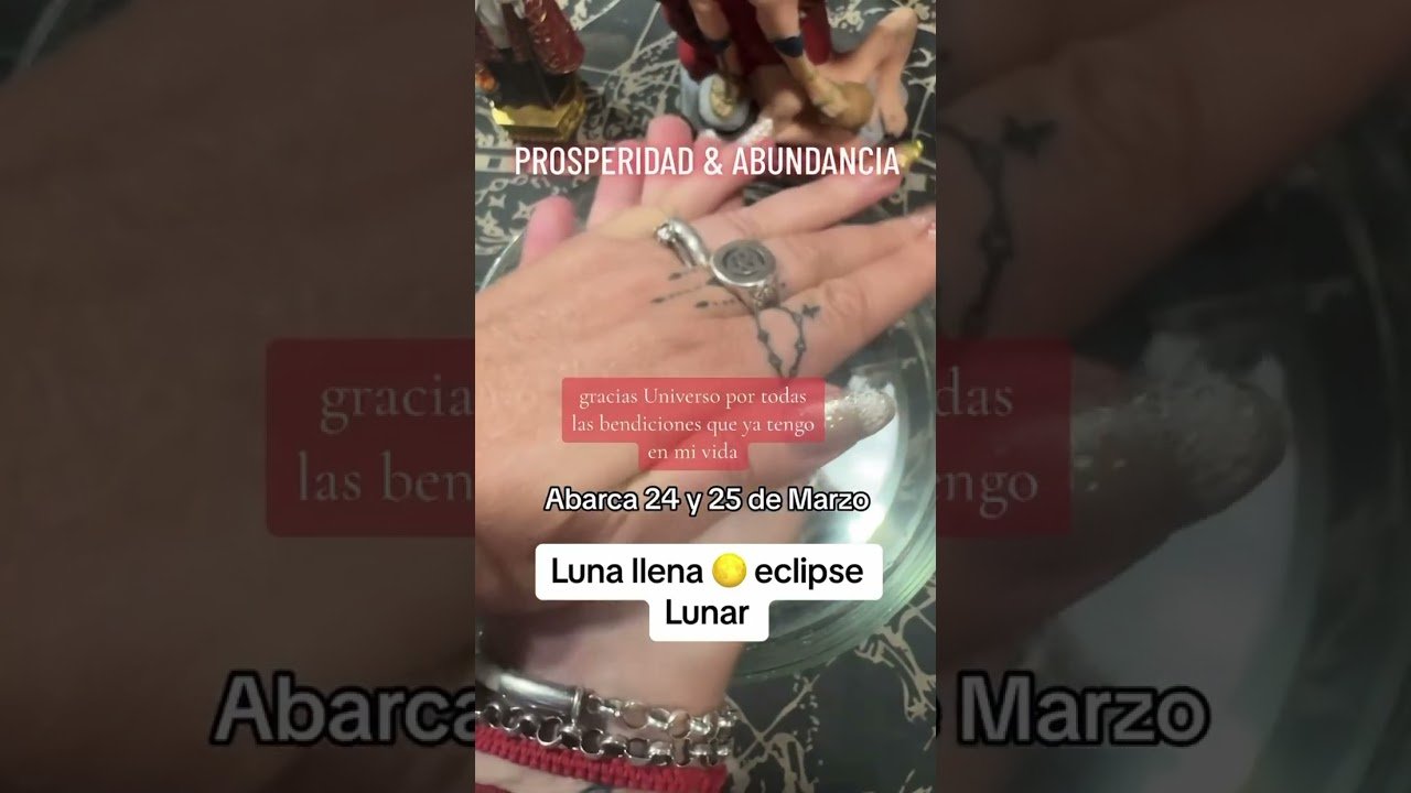 No momento, você está visualizando Prosperidad y abundancia para este 24 y 25 de marzo en luna llena #tarot #vidente #hechizos #tips