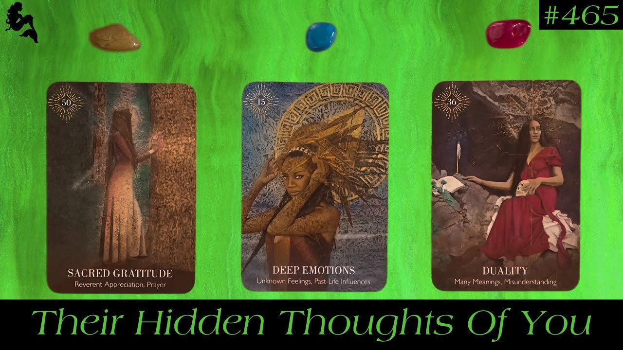 No momento, você está visualizando Their Hidden Thoughts Of You 🫣💭🤭~ Pick a Card Tarot Reading
