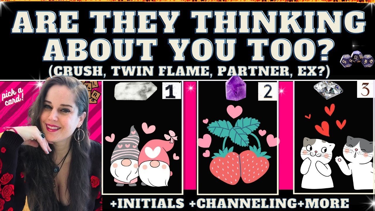 No momento, você está visualizando ARE THEY THINKING OF YOU TOO?❤️IF SO, WHAT ARE THEY THINKING? (love and romance) TAROT PICK A CARD