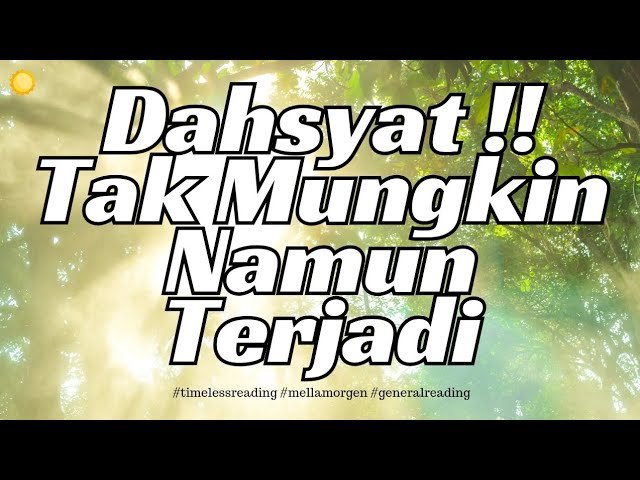 No momento, você está visualizando TAK KAU DUGA AKAN TERJADI KARENA TUHAN BAIK PADAMU #tarot #cinta #mellamorgen #timelessreading