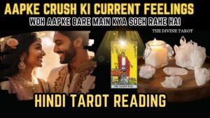Leia mais sobre o artigo ❤️AAPKE CRUSH KI CURRENT FEELINGS | UNKI CURRENT FEELINGS TODAY  | HINDI TAROT CARD READING |