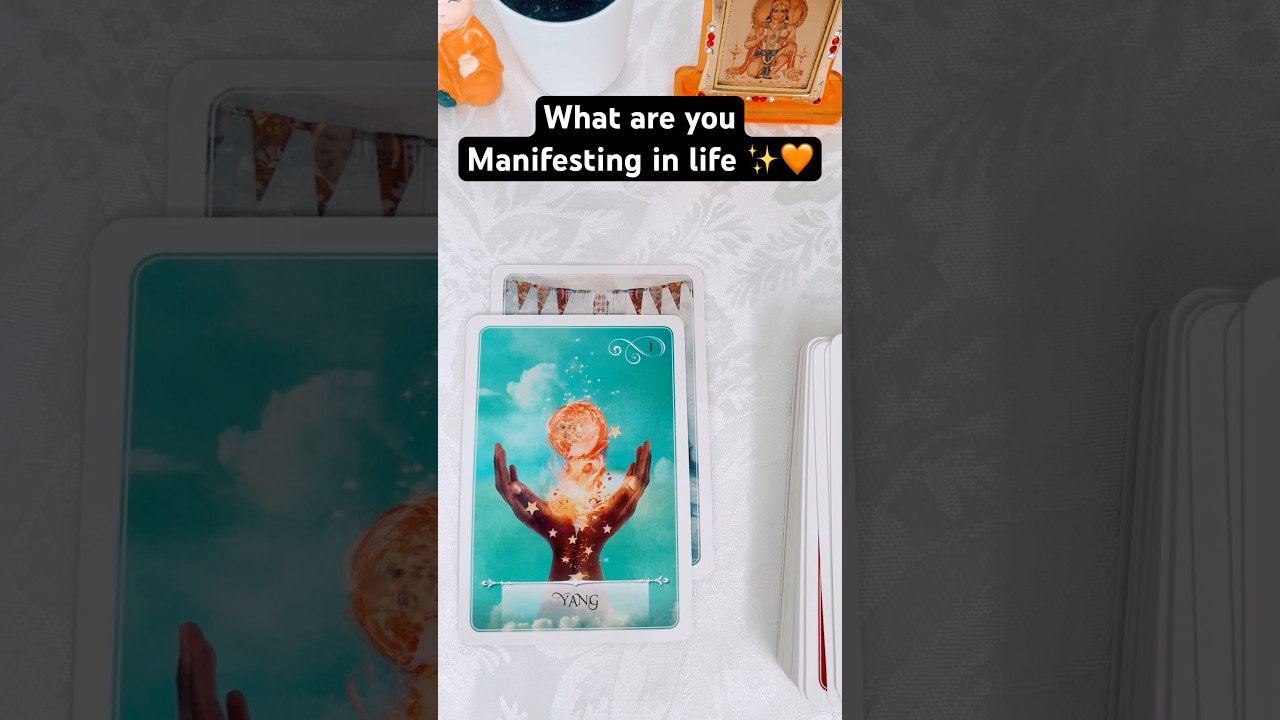 No momento, você está visualizando What are you manifesting in your life very soon 🧡✨🧡✨ #tarot #shortvideo