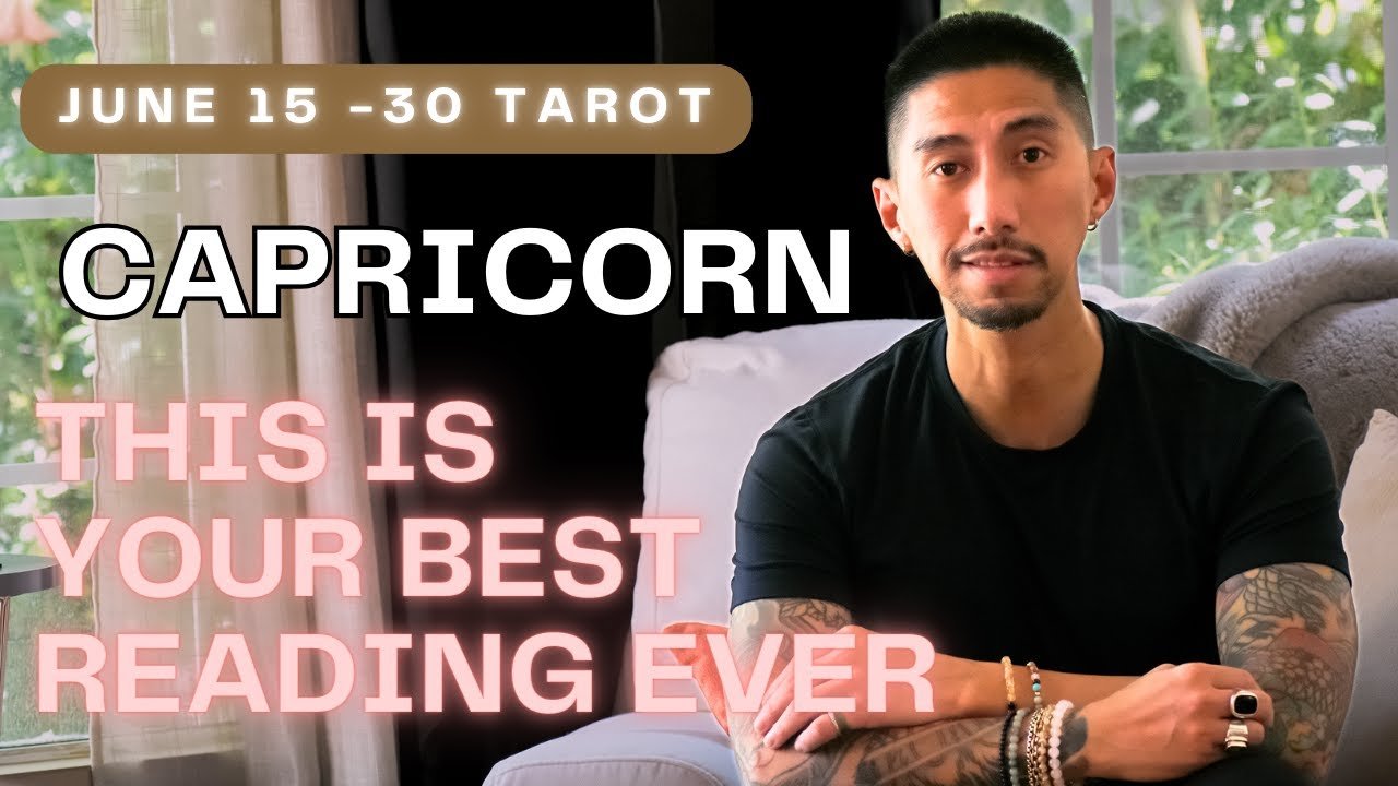 No momento, você está visualizando Capricorn 😁 FINALLY WHAT YOU HAVE BEEN WAITING FOR June 2024 Tarot Reading