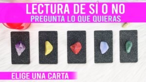 Leia mais sobre o artigo LECTURA DE SÍ O NO – Elige una carta 🔮✨