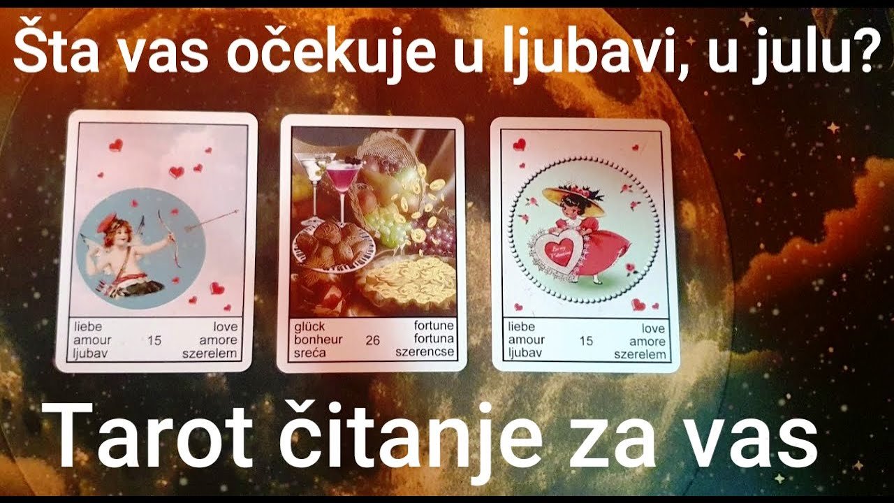 No momento, você está visualizando Šta vas očekuje u ljubavi u julu? – Tarot čitanje za vas