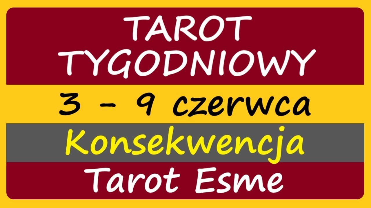 No momento, você está visualizando Tarot Tygodniowy🦋03 – 09.06.2024 ⏳️ Konsekwencja🎁  – tarot, czytanie tarota, horoskop @TarotEsme