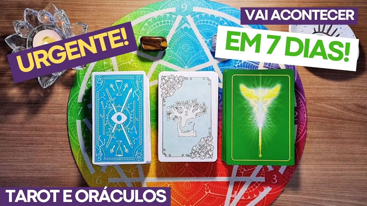No momento, você está visualizando URGENTE! Seus Próximos 7 Dias! | Previsões do Tarot e dos Oráculos – Tarot Responde
