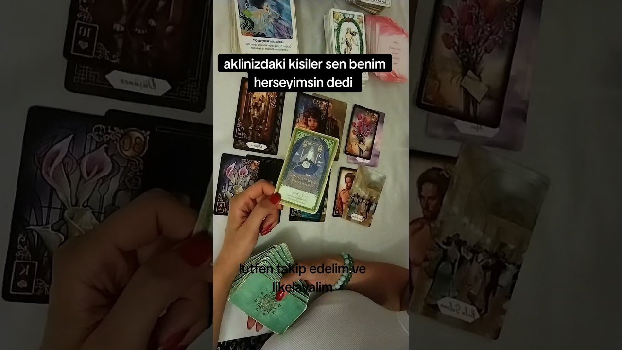 No momento, você está visualizando aklınızdaki kişiler ve güncel enerjisi..🍀#tarot #aklimdakikisi #erilenerji