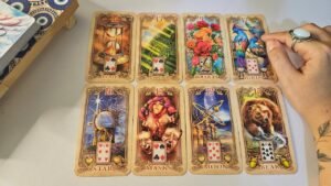 Leia mais sobre o artigo 💭❤️ A CABEÇA e o CORAÇÃO dele(a) HOJE + PRÓXIMAS ATITUDES com você🔮