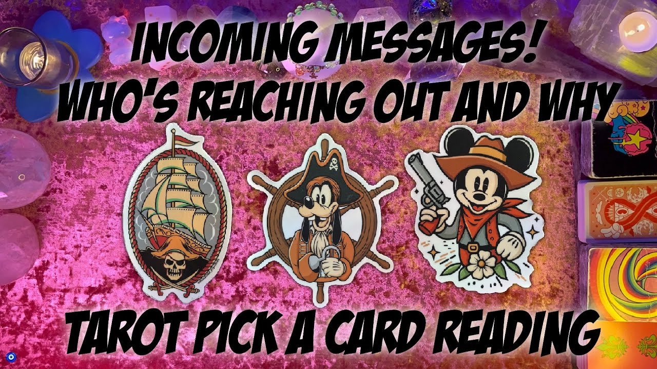 No momento, você está visualizando Incoming Messsages! Who’s Reaching Out and Why? Tarot Pick a Card Reading