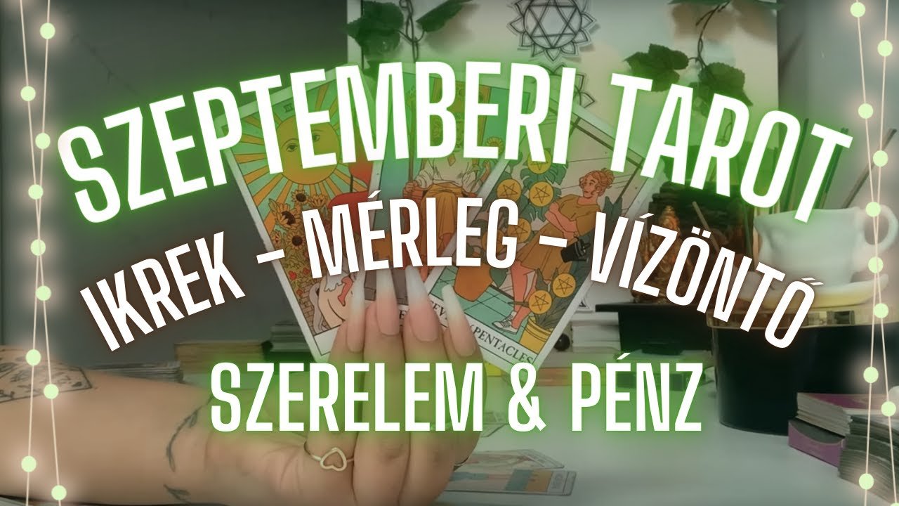 No momento, você está visualizando ✨ Ikrek, Mérleg, Vízöntő szeptember havi tarot ✨ szerelem ❤️ pénz 💸 ✨ Mit hoz ez a hónap? ✨