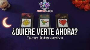 Leia mais sobre o artigo 🔮😍 QUIERE VERTE YA‼️ Tarot Interactivo ✨ #tarot