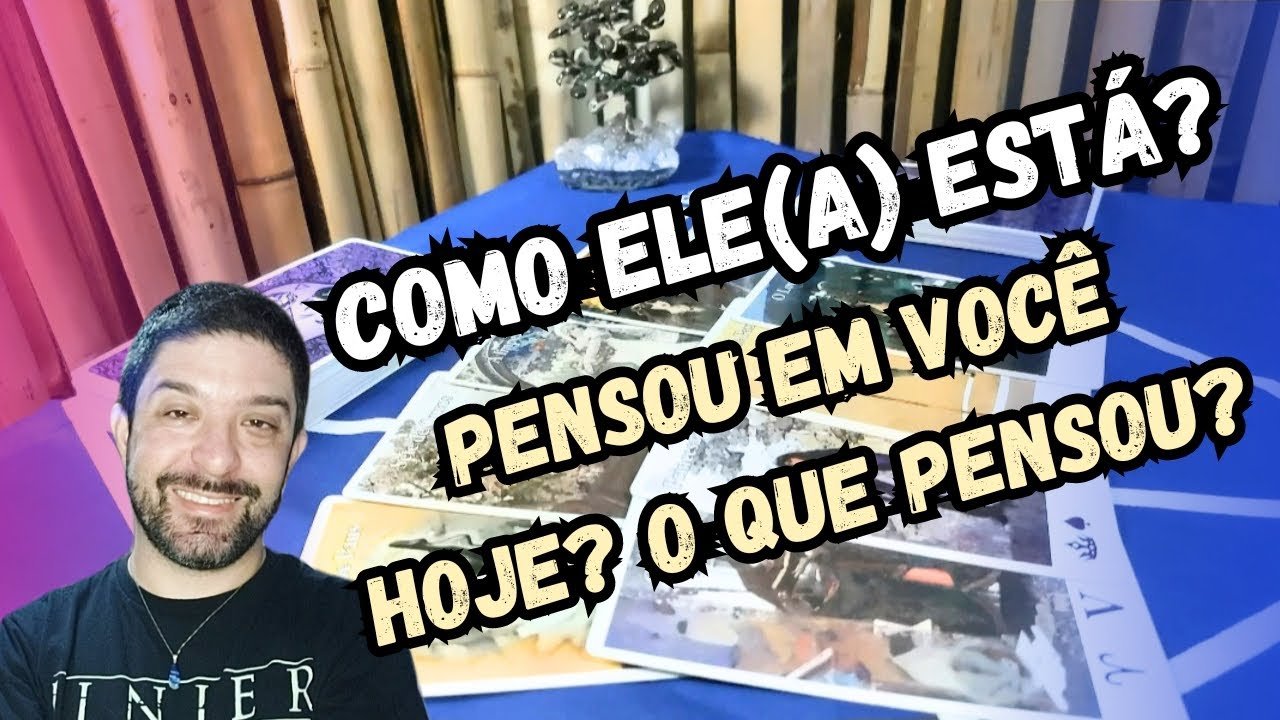 No momento, você está visualizando COMO ELE(A) ESTÁ? PENSOU EM VOCÊ HOJE? 🔥🔮 TAROT DE HOJE