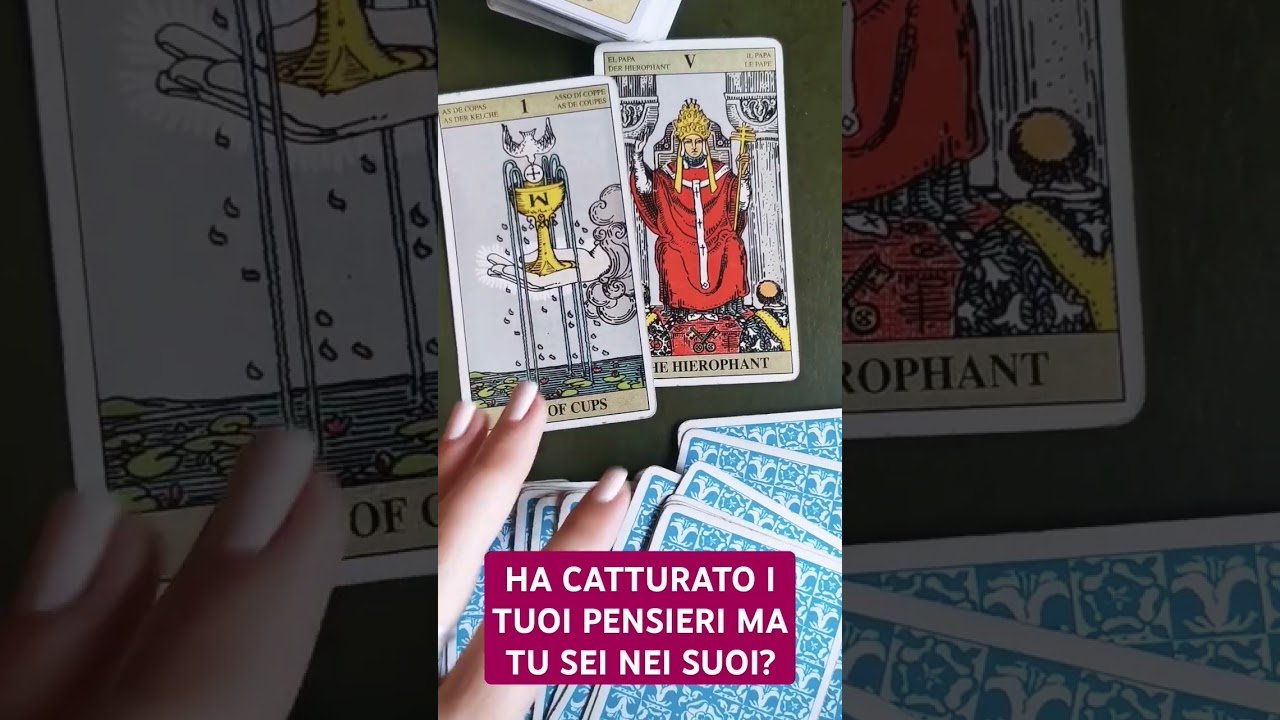 No momento, você está visualizando HA CATTURATO I TUOI PENSIERI MA TU SEI NEI SUOI?🥰#tarot #love #viral #viralvideo