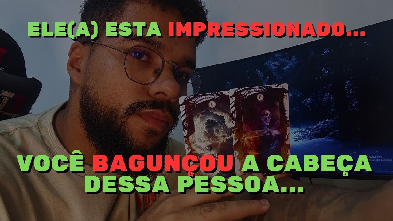 No momento, você está visualizando 🌞VOCÊ ESTA DEIXANDO ESSA PESSOA IMPRESSIONADA! ELE HOJE TAROT🌞