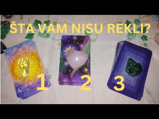 No momento, você está visualizando ŠTA VAM NISU REKLI? 💔❤️‍🩹❤️ IZABERI KARTU – TAROT