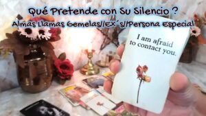 Leia mais sobre o artigo ✨️Descubre lo que Pretende con Su Silencio 🫣😶 Las Cartas te Muestran que Sucede con esa Persona 🎴🕯