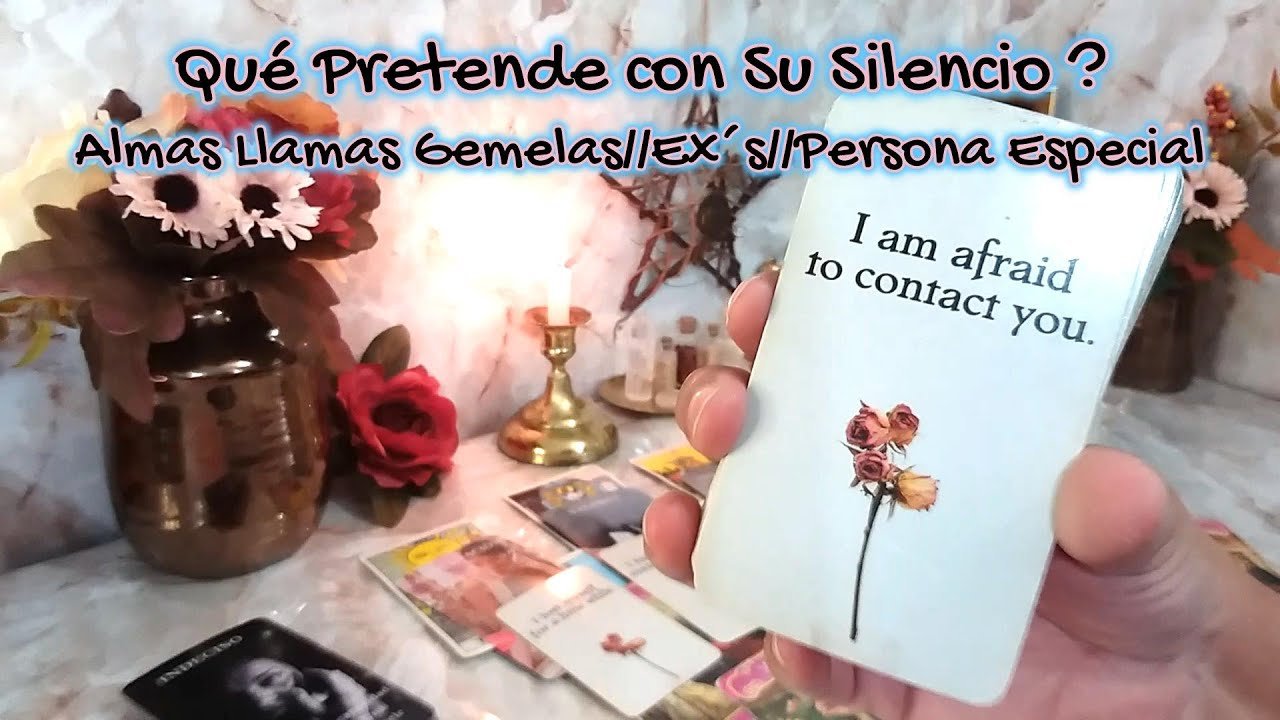 No momento, você está visualizando ✨️Descubre lo que Pretende con Su Silencio 🫣😶 Las Cartas te Muestran que Sucede con esa Persona 🎴🕯