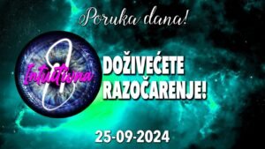 Leia mais sobre o artigo 📩DOŽIVEĆETE RAZOČARENJE!📩PORUKA DANA ZA 25.09.2024.🌟 Tarot citanje 🔮  @Intuitivna8