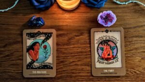 Leia mais sobre o artigo 🧚TE CUENTO 3 COSAS QUE LE PASAN CONTIGO ♥️🌠 EN 3 UNIVERSOS 🎆🌅🌌Tarot Interactivo Amor ♥️