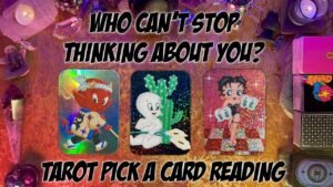 Leia mais sobre o artigo 💭Who Can’t Stop Thinking About You?💭 Tarot Pick a Card Reading