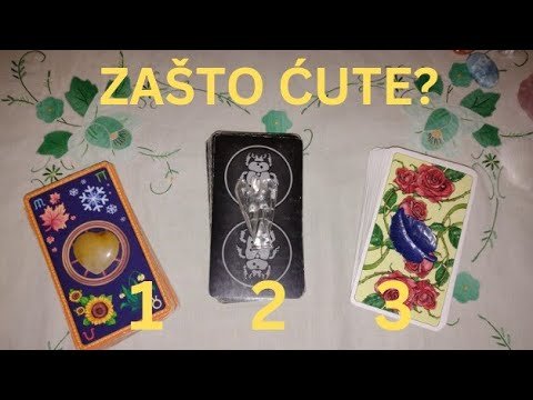 No momento, você está visualizando ZAŠTO ĆUTE? 🤐❤️‍🩹❤️ IZABERI KARTU – TAROT