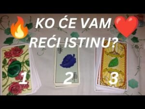 Leia mais sobre o artigo KO ĆE VAM REĆI ISTINU? 💬❤️🔥 IZABERI KARTU – TAROT