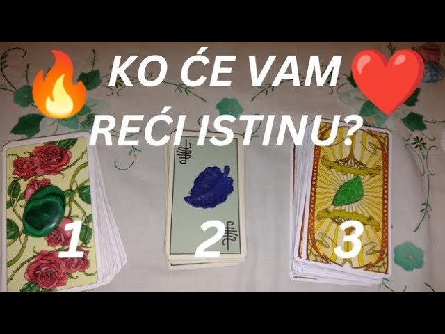 No momento, você está visualizando KO ĆE VAM REĆI ISTINU? 💬❤️🔥 IZABERI KARTU – TAROT