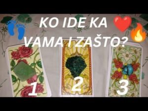 Leia mais sobre o artigo KO IDE KA VAMA I ZAŠTO? ❤️🍀✨ IZABERI KARTU – TAROT