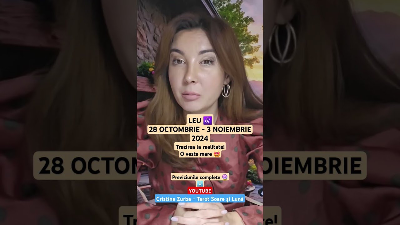 No momento, você está visualizando #leu #28-3 #octombrie #noiembrie #2024 #horoscop #tarot #zodiac #previziuni
