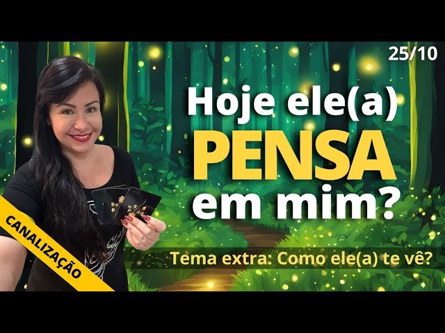 No momento, você está visualizando TAROT – LIVE: Ele(a) pensa em mim Hoje? 25/10 sexta (💞Seus sentimentos X sentimentos DELEa💞)