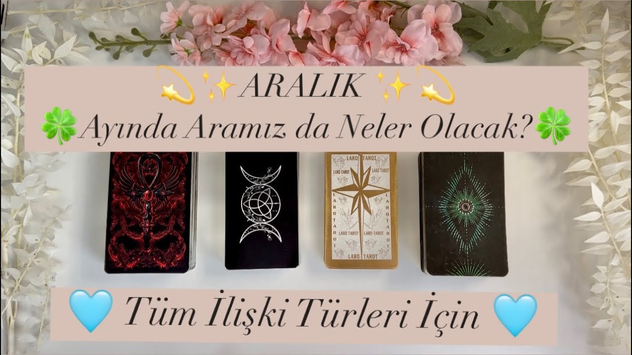 No momento, você está visualizando ☆ ARALIK 2024 ☆ Aramızda Neler Olacak? 💕 (Ex/ Platonik/ İlişkisi Devam Edenler/ Yasak İlişki) Tarot🍿