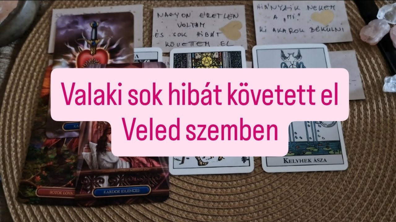 No momento, você está visualizando ❤️ Nem tudott mit kezdeni azzal, amit Te adtál neki…#tarot #szerelem #tarotkártya