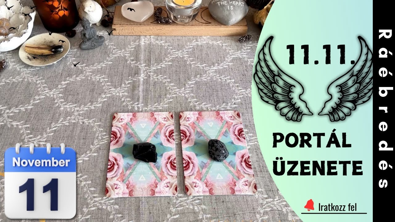 No momento, você está visualizando 11.11. Üzenete: Ráébredés. Mire látsz rá? 2024.11.11. Napi üzenete.
