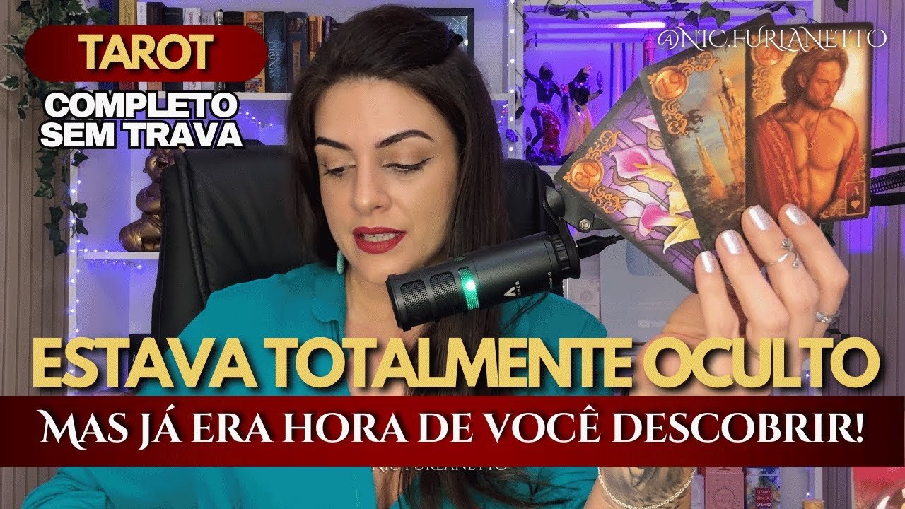 No momento, você está visualizando COMPLETO: ESTAVA OCULTO, mas já era hora de você DESCOBRIR #tarotresponde