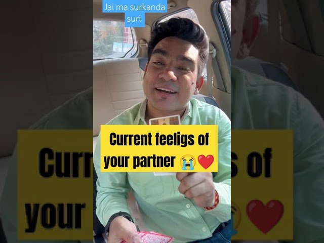 No momento, você está visualizando Current feeligs of your partner #tarot #viralvideo #astrologer #love