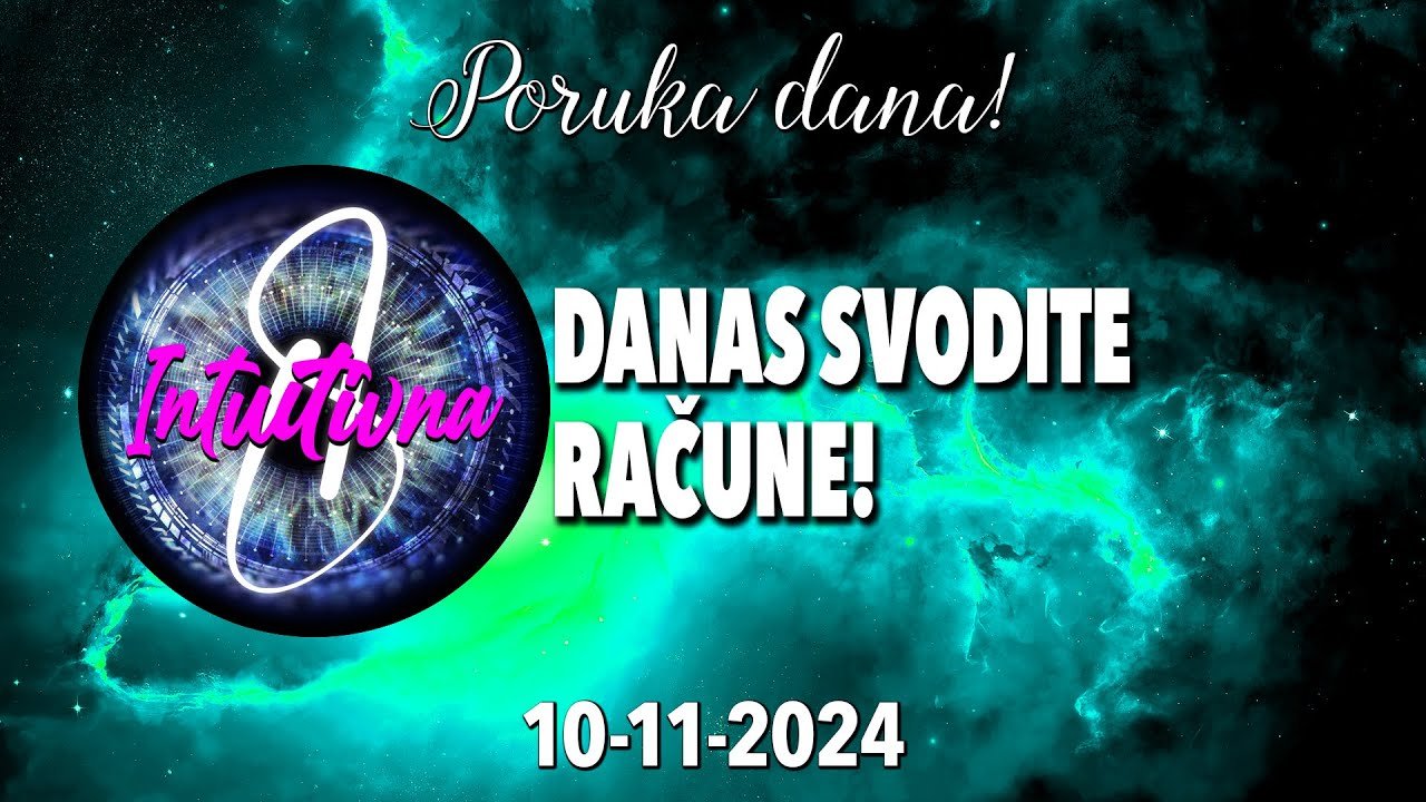 No momento, você está visualizando 📩DANAS SVODITE RAČUNE!📩PORUKA DANA ZA 09.11.2024.🌟 Tarot citanje 🔮  @Intuitivna8