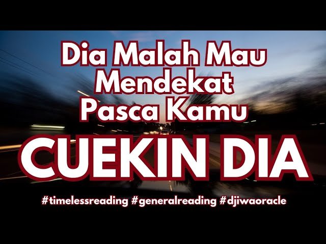 No momento, você está visualizando KAMU CUEK, EH DIA MALAH NGEJAR .. GIL4 EMANG #djiwaoracle #perasaandankeadaandiasaatini #tarot