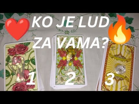 No momento, você está visualizando KO JE LUD ZA VAMA? ❤️⚡🔥 IZABERI KARTU – TAROT