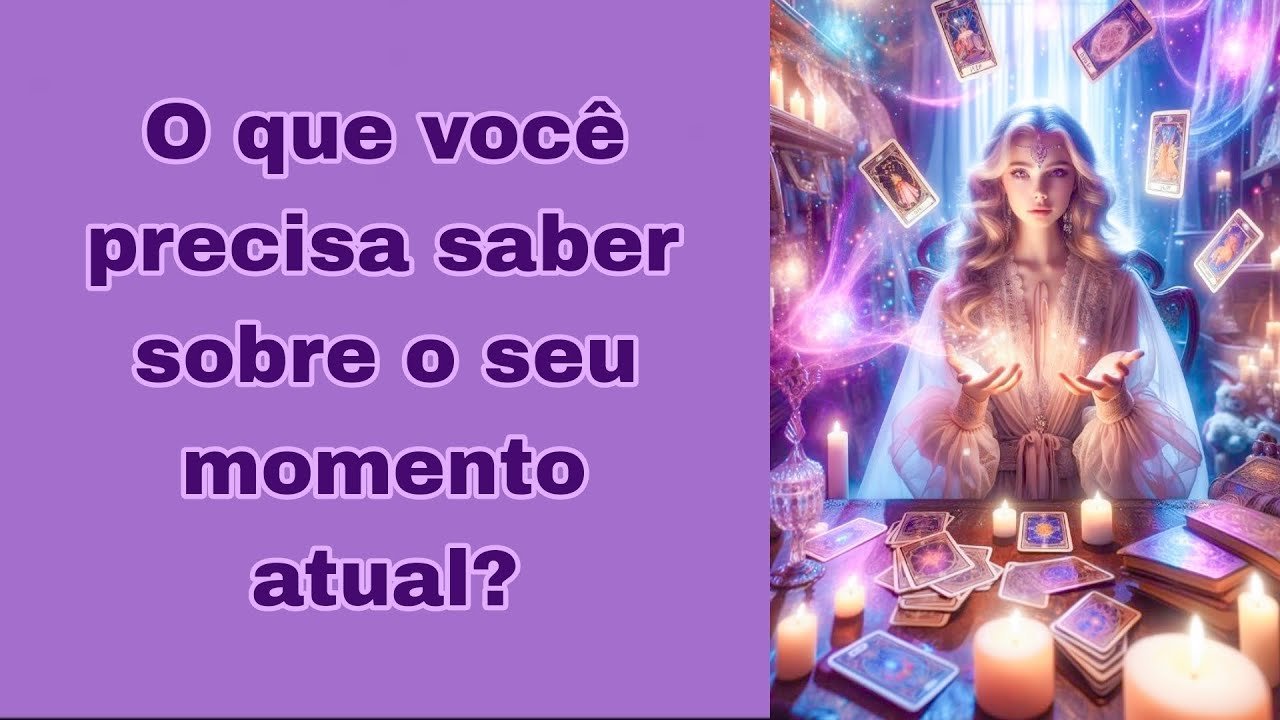 No momento, você está visualizando O que você precisa saber sobre o seu momento atual? Tarot 🔮📢🗣🌠✨️🙏🏻🦋