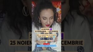 Leia mais sobre o artigo #scorpion #25-1 #noiembrie #decembrie #2024 #horoscop #tarot #zodiac #previziuni