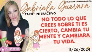 Leia mais sobre o artigo Tarot – No todo lo que crees sobre ti es cierto, cambia tu mente y cambiara tu vida.