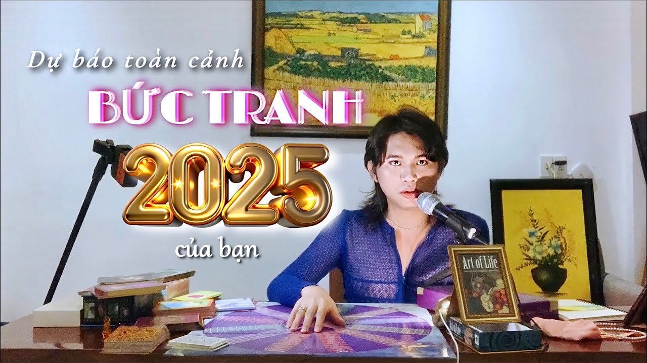 No momento, você está visualizando 🔥 Dự báo “BỨC TRANH 2025” của bạn 💖🌈 Kitoàn Tarot Channel